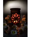 Lotus Çiçeği  El Yapımı Çömlek Buhurdanlık Tütsülük