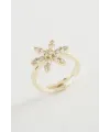 Lotus Zirkon Taşlı Yüzük
