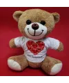 Love Tişörtlü Peluş Ayıcık