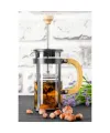Lüx Cam 350 ml French Press Siyah