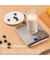 Lüx Dijital Mutfak Terazisi 5 Kg 1 Gr Hassas Paslanmaz Çelik + Pil