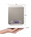 Lüx Dijital Mutfak Terazisi 5 Kg 1 Gr Hassas Paslanmaz Çelik + Pil