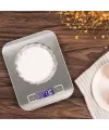 Lüx Dijital Mutfak Terazisi 5 Kg 1 Gr Hassas Paslanmaz Çelik + Pil