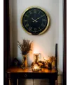 Luxury Gold 40 Cm Metal Duvar Saati
