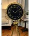 Luxury Gold Tripod Ayaklı Modern Saat