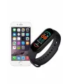 M6 Akıllı Bileklik Siyah Adımsayar Spor Takibi Android Ve İos Uyumlu