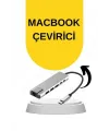 Macbook Pro/air Uyumlu Usb Type-c 8 In 1 Hub Dönüştürücü Çevirici Çoklayıcı Usb Hdmı Micro Sd 8 Girişli