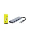 Macbook Pro/air Uyumlu Usb Type-c 8 In 1 Hub Dönüştürücü Çevirici Çoklayıcı Usb Hdmı Micro Sd 8 Girişli