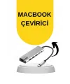 Macbook Pro/air Uyumlu Usb Type-c 8 In 1 Hub Dönüştürücü Çevirici Çoklayıcı Usb Hdmı Micro Sd 8 Girişli