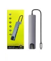 Macbook Pro/air Uyumlu Usb Type-c 8 In 1 Hub Dönüştürücü Çevirici Çoklayıcı Usb Hdmı Micro Sd 8 Girişli