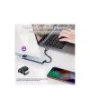 MacBook ve Laptop Uyumlu Çok Fonksiyonlu USB-C Dönüştürücü - Alüminyum Gövdeli Hub