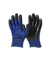 Mafel Mf-002 ( Zebra ) ( Mavi Siyah ) İşçi Eldiven 10xl*12x50