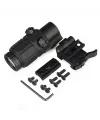 Magnifier 5x Yakınlaştırmalı Dürbün  22mm Ray Uyumlu, Katlanır Yaylı Ayaklı