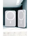 Magsafe Kablosuz Batarya Yüksek Performanslı Manyetik Tasarım Hızlı Şarj