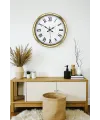 Majestic Gold 40 Cm Metal Duvar Saati