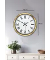Majestic Gold 40 Cm Metal Duvar Saati
