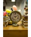 Majestic Time Eskitme 25 x 20 Cm Metal Masa Saati