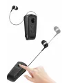 Makaralı Bluetooth Kulakiçi Yaka Kulaklığı Kablosuz Kulaklık