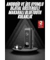 Makaralı Bluetooth Kulaklık Telefon Uyumlu Makaralı Tf Kart Girişli Güç Göstergeli
