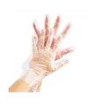 Makitami 100 Pcs Şeffaf Ve Naylon Eldiven Tek Kullanımlık Hdpe IEG33OK