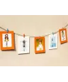Mandal Mini Ahşap Mandal (100 Adet)