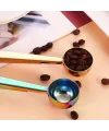 Mandallı Kahve Ölçü Kaşığı Renkli Çok Fonksiyonlu Paslanmaz Çelik Kaşık