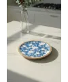 Mango Agacı Pasta Tabağı & Sunum Tabağı 20 Cm Desenli