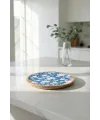 Mango Agacı Pasta Tabağı & Sunum Tabağı 20 Cm Desenli