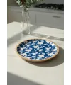 Mango Agacı Servis Tabağı & Sunum Tabağı 25 Cm Desenli