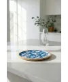 Mango Agacı Servis Tabağı & Sunum Tabağı 25 Cm Desenli