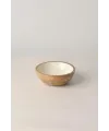 Mango Agacı Sunum Servis Kasesi & Dekoratif Kase 20 Cm Krem