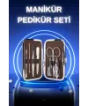 Manikür Pedikür Seti 7 Parça Tırnak Mantarı Tırnak Batığı Temizleme Taşınabilir Çanta