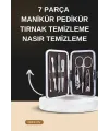 Manikür Pedikür Seti İkili Set El Ve Ayak Bakımı Nasır Temizleme Protez Tırnak Çıkarma
