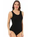  Bayan Kalın Askılı Body Siyah