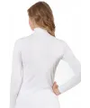  Bayan Uzun Kol Boğazlı Body Beyaz