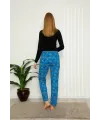  Kadın Pamuklu Alt Pijama Saks
