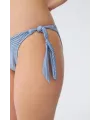  Kadın Straplez Mavi Bikini Takımı