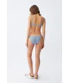  Kadın Straplez Mavi Bikini Takımı