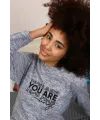  Polar Kadın Pijama Takımı Gri