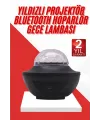 Masa Ve Gece Lambası Renkli Projektör Işıklı Disko Topu Bluetooth Hoparlör