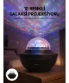 Masa Ve Gece Lambası Renkli Projektör Işıklı Disko Topu Bluetooth Hoparlör