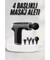 Masaj Tabancası 24v Type-c Hızlı Şarj Girişli Masaj Aleti Uzun Ömürlü
