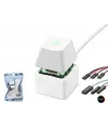 Masaüstü Bilgisayar Rgb Power Tuşu On/Off Switch Beyaz ND2810