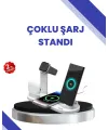 Masaüstü Düzenleyici 4’ü 1 Arada Kablosuz Şarj Aksesuarı