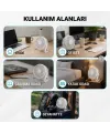 Masaüstü Mini USB Fan - PVC Gövdeli - 360° Ayarlanabilir
