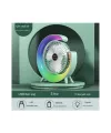 Masaüstü Vantilatör Usb Şarjlı Rgb Led Işıklı 3 Kademeli 180° Ayarlanabilir Soğutucu Fan Yeşil