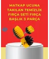 Matkap Ucu Temizlik Aparatı 3’lü Fırça Seti
