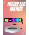 Matrix Led Cama Yapışan Telefon Kontrollü Panel Dijital Ekran Kumandalı