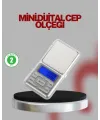 Mavi Işıklı Lcd Ekranlı Hassas Tartı Terazisi