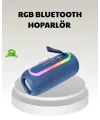 Mavi Taşınabilir Bluetooth Hoparlör Kompakt Tasarım Ve Güçlü Ses